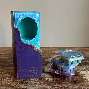 Aladdin Scentsy (3) wax bars and box